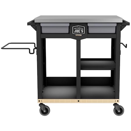 Oklahoma Joes Oklahoma Joe's Prep/Storage Cart Steel 36 in. H X 20 in. W X 30 in. L 23252168